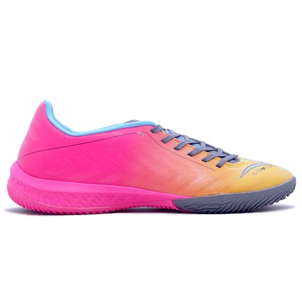 Sepatu Futsal Specs Accelerator Lightspeed 4 Pro IN - Citrus/Pink Glo/Shoreline