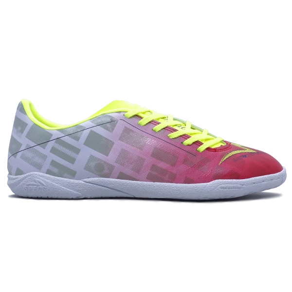 Sepatu Futsal Specs Accelerator Lightspeed 4 Nusantara Pack Core IN - Torch Red/White/Safety Yellow