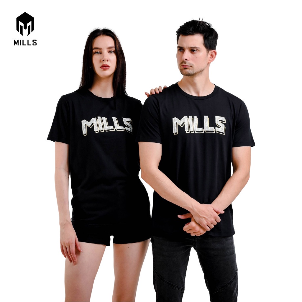 Kaos Mills Cruve T-Shirt 29025 - Black