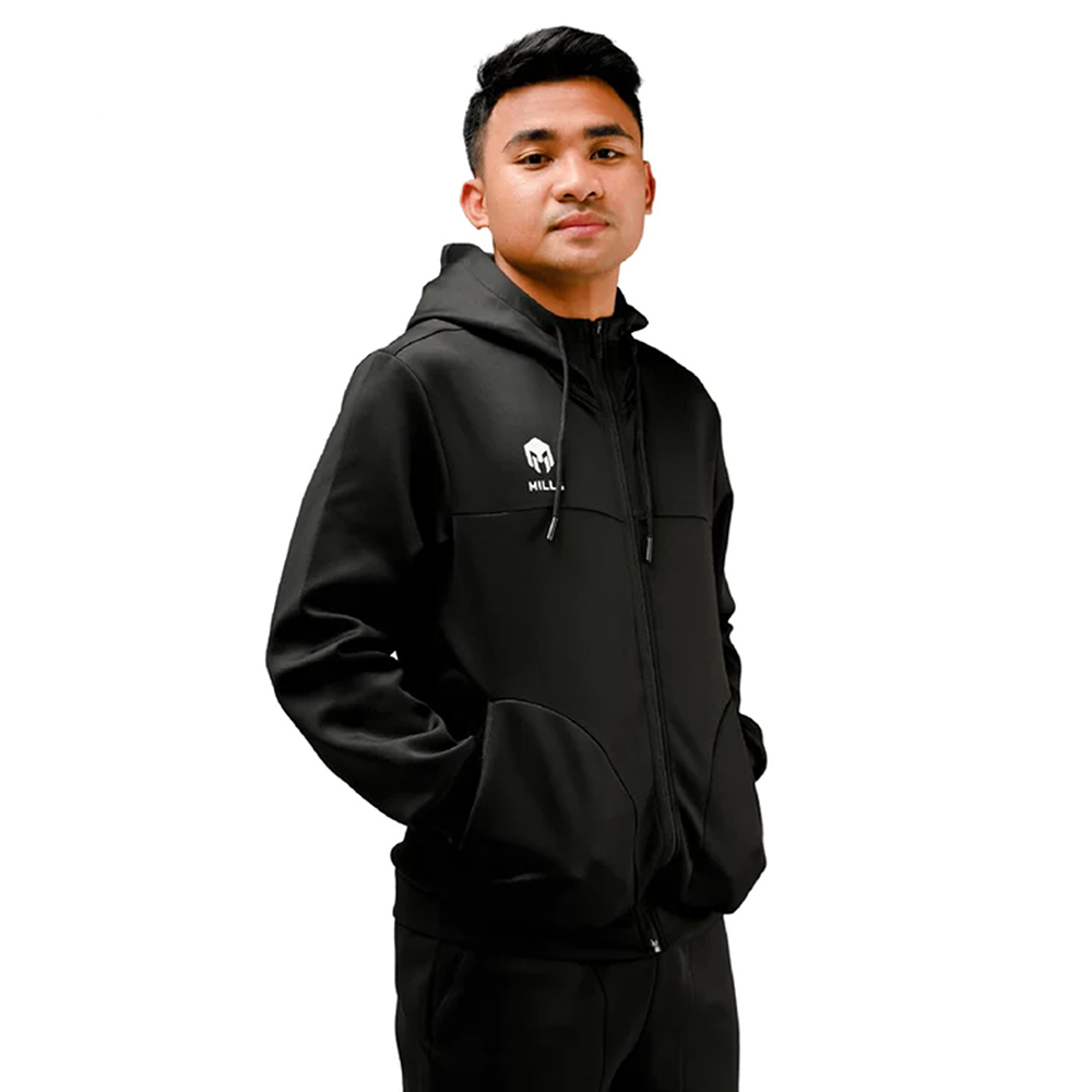 Jaket Mills Track Jacket Dynamic 3.0 8032 - Black