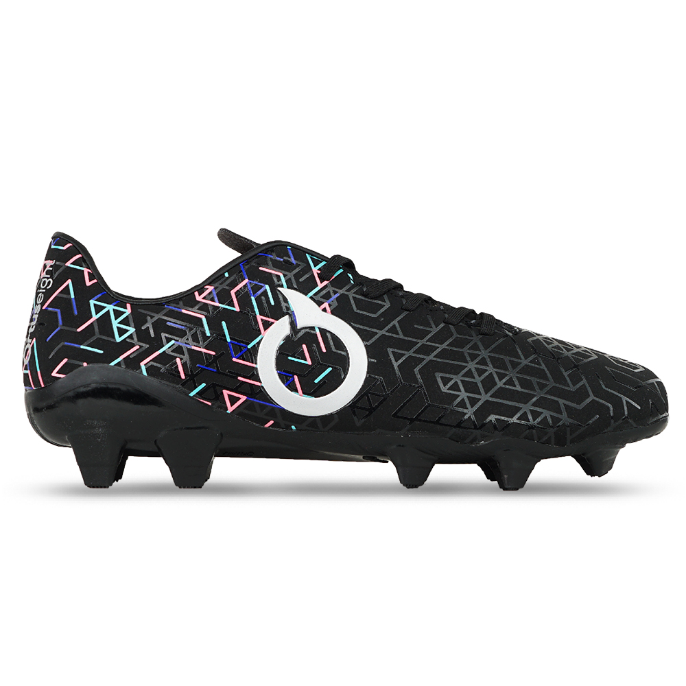 Sepatu Bola Ortuseight Catalyst Weave FG - Black/Silver
