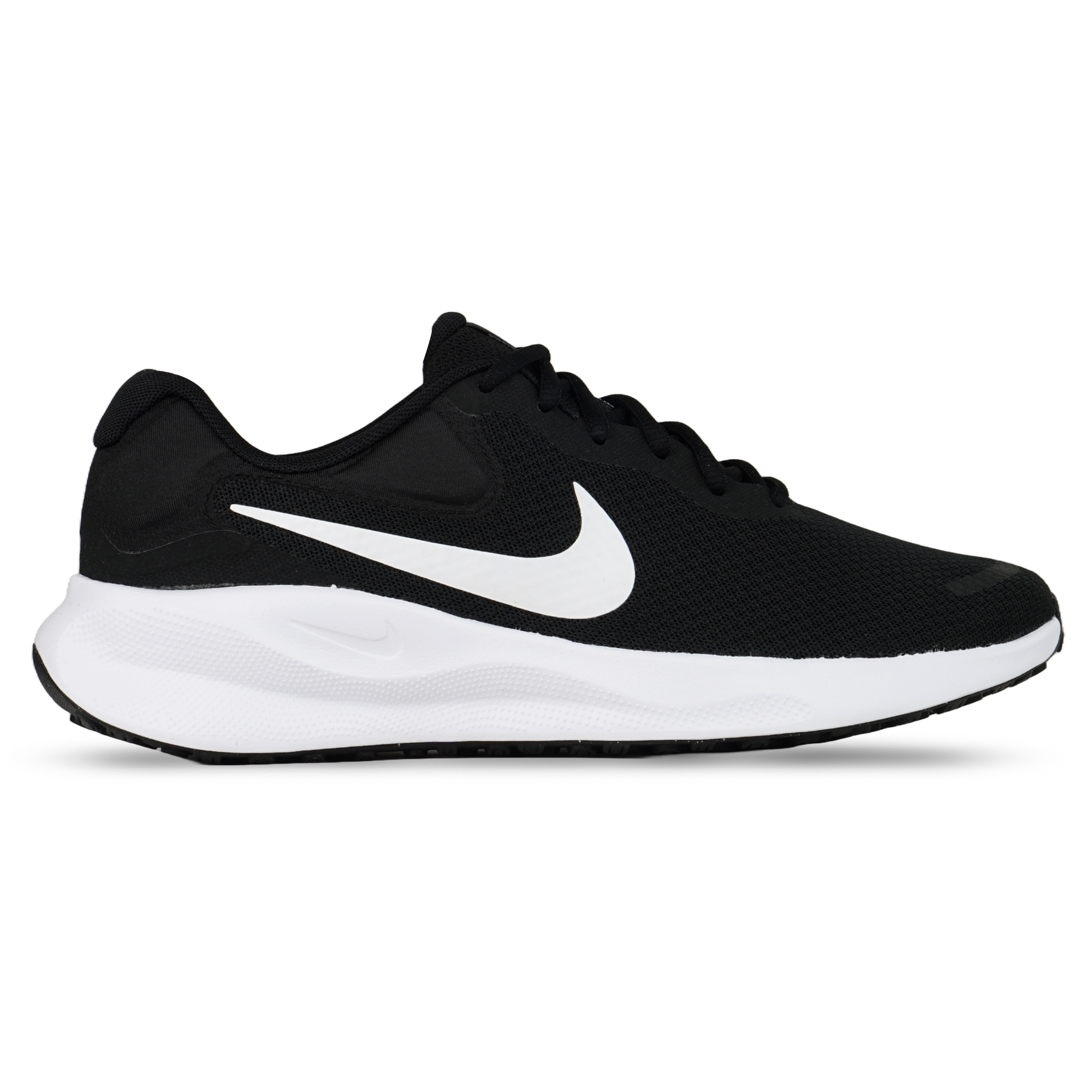 Sepatu Running Nike Revolution 7 FB2207 001 - Black/White