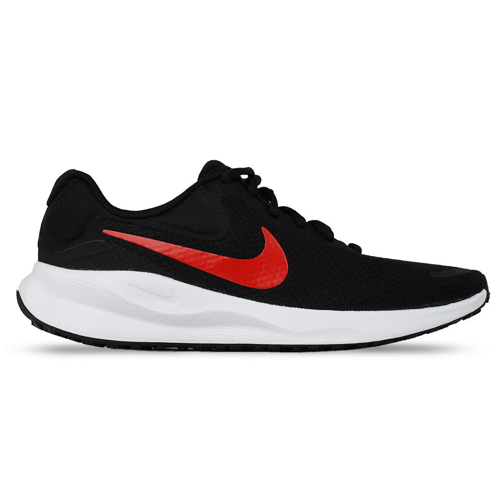 Sepatu Running Nike Revolution 7 FB2207 003 - Black/University Red-White