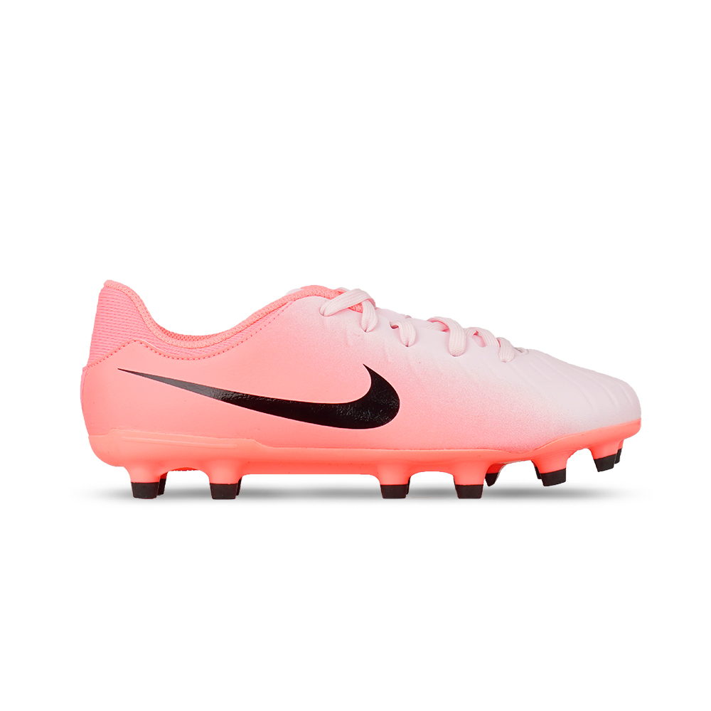 Sepatu Bola Anak Nike JR Legend 10 Academy FG DV4348 601 - Pink Foam/Black