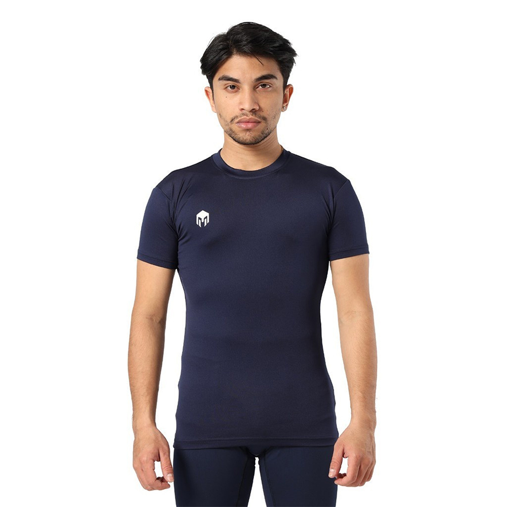 Base Layer Mills Short Sleeve 11003 - Navy