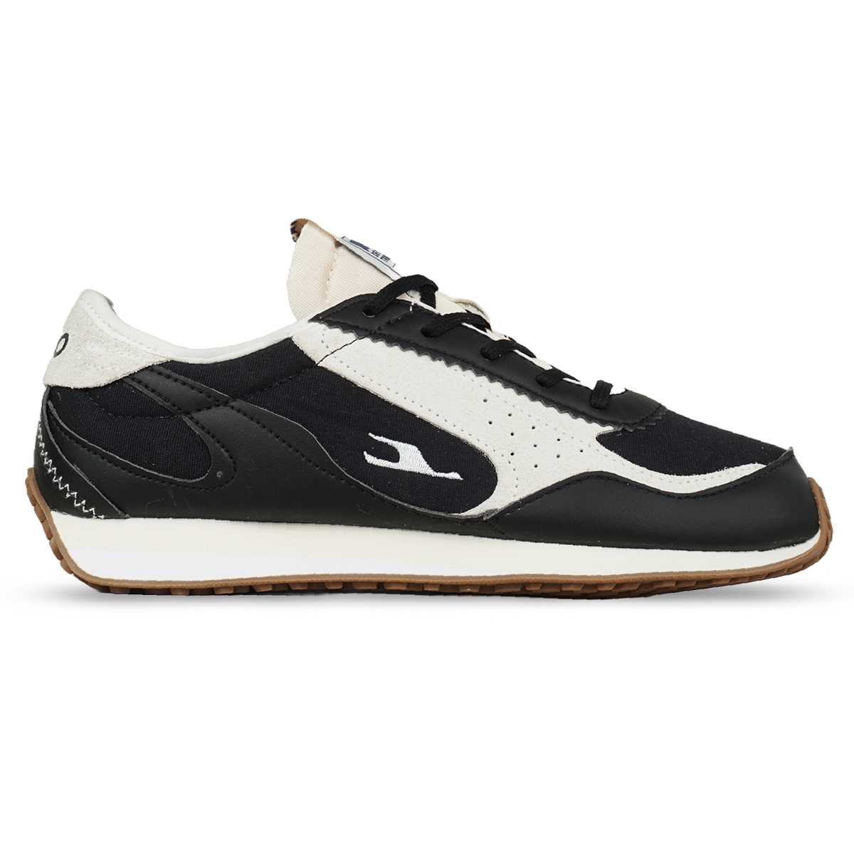 Sepatu Casual Specs 106 - Black/White/Pristine