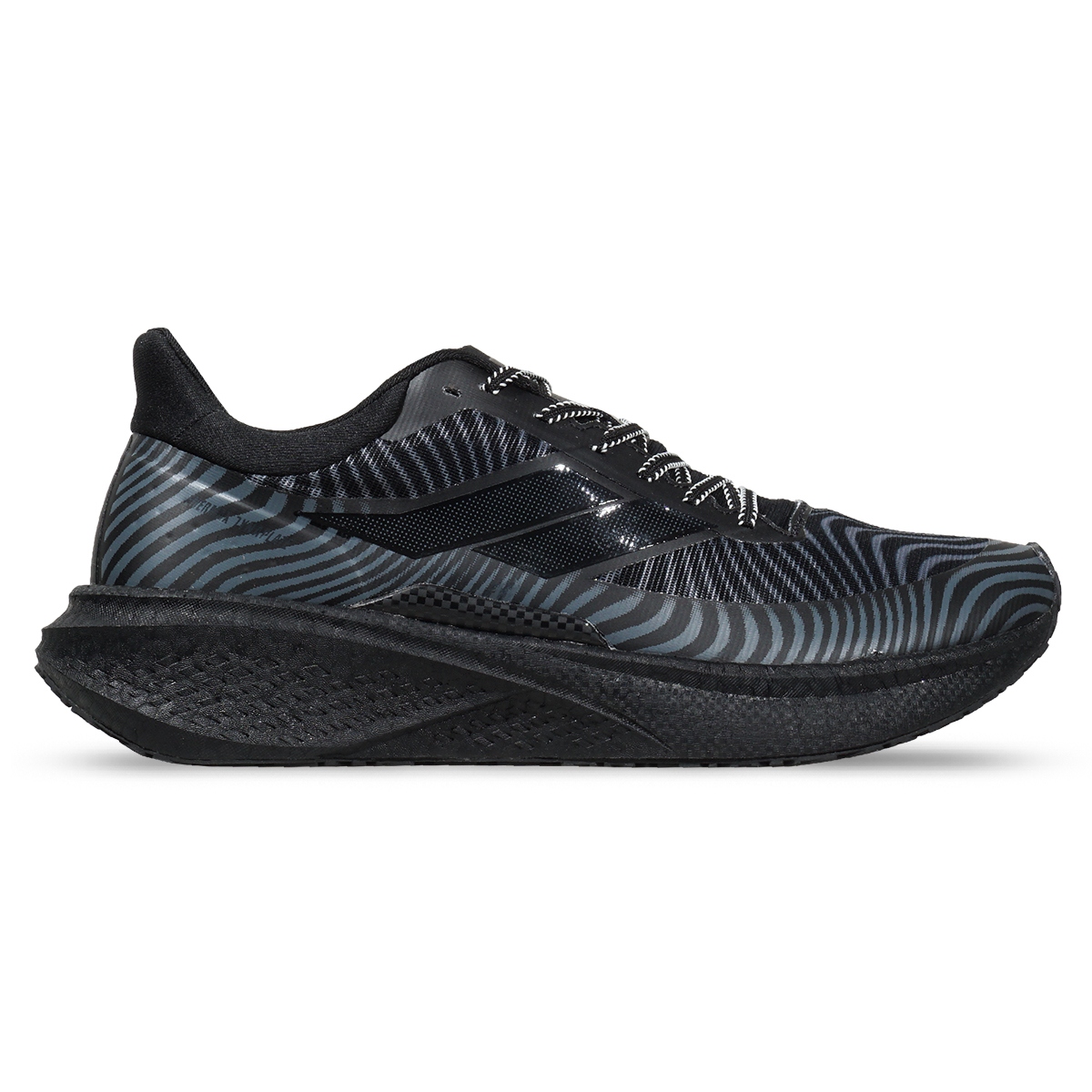 Sepatu Running Mills Enermax Dynaplate - Black/Dk.Grey