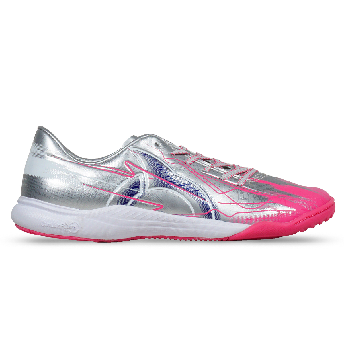 Sepatu Futsal Ortuseight Catalyst Legion V5 IN - Silver/Pink