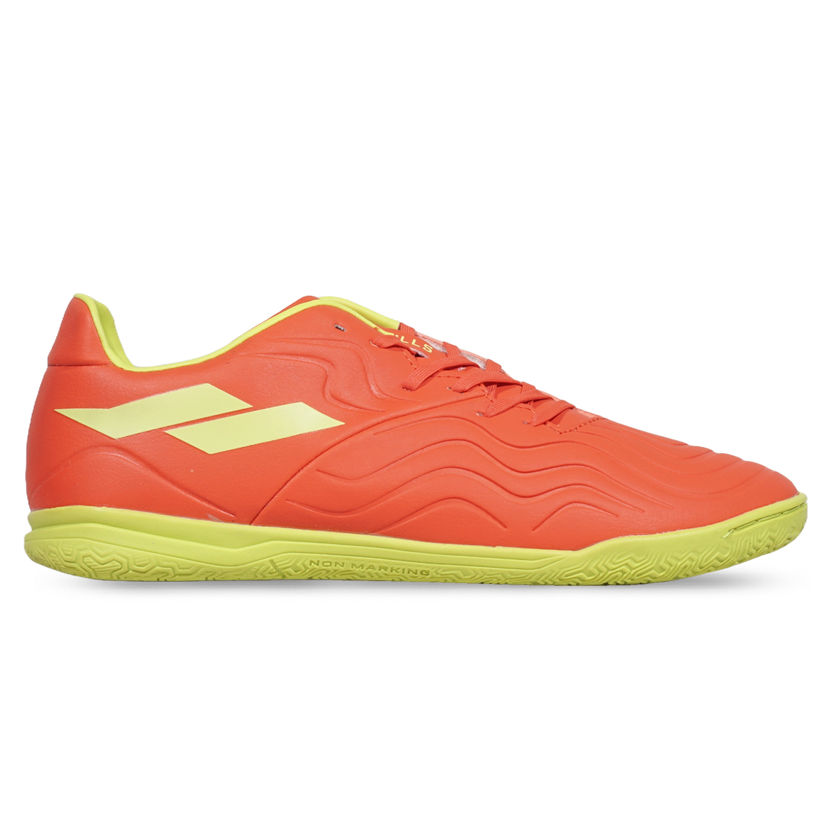 Sepatu Futsal Mills Vizare IN - Orange/Yellow