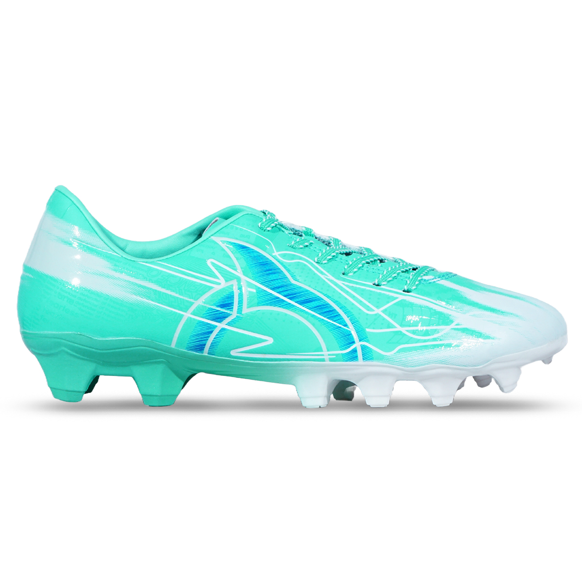 Sepatu Bola Ortuseight Legion V5 FG - Celeste Blue/White