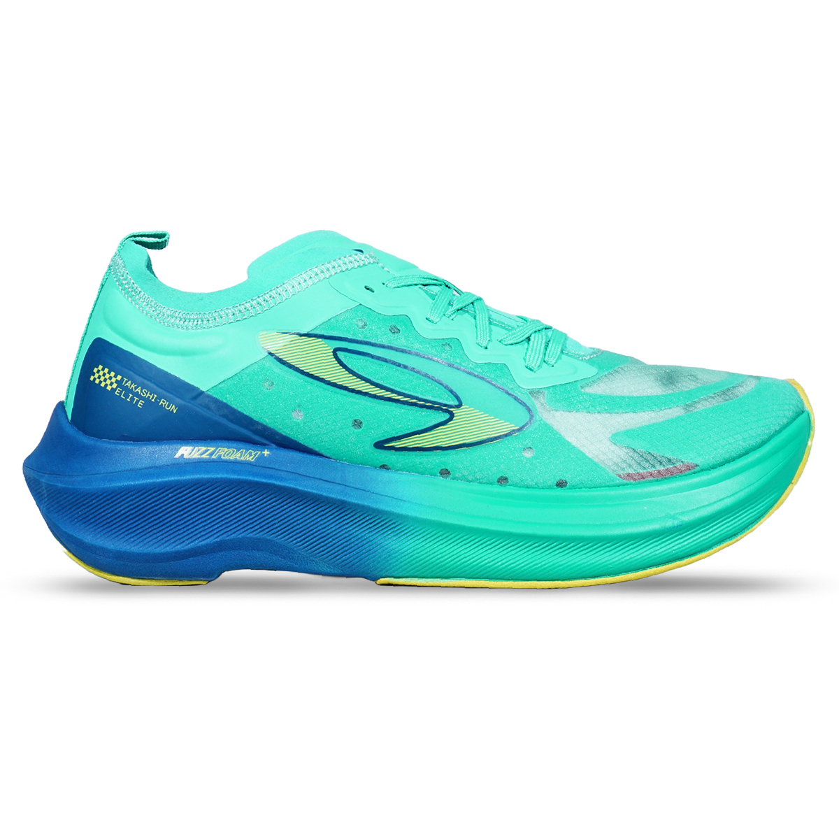 Sepatu Running 910 Takashi Run Elite - Hijau Turqoise/Navy/Lime