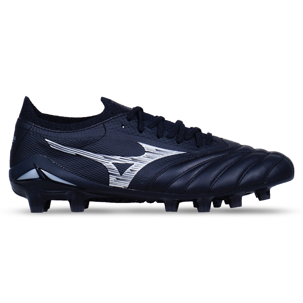 Sepatu Bola Mizuno Morelia Neo IV B Japan P1GA244003 - Black/Glaxy Silver/Black