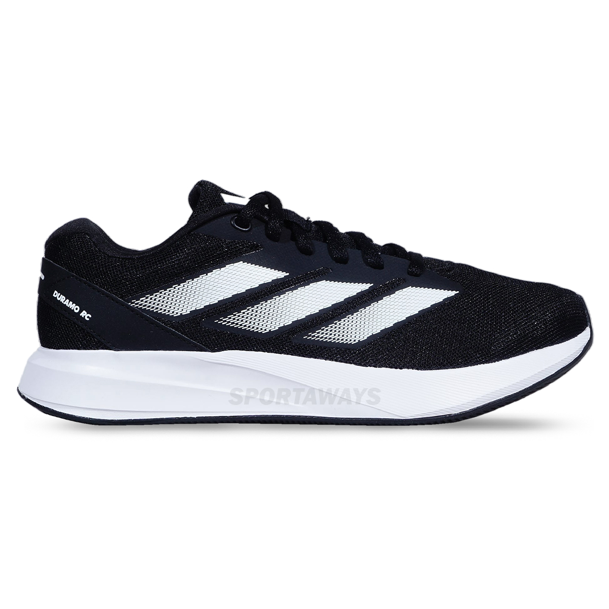 Sepatu Running Adidas Duramo RC U ID2704 - Cblack/Ftwwht/Cblack Noiess