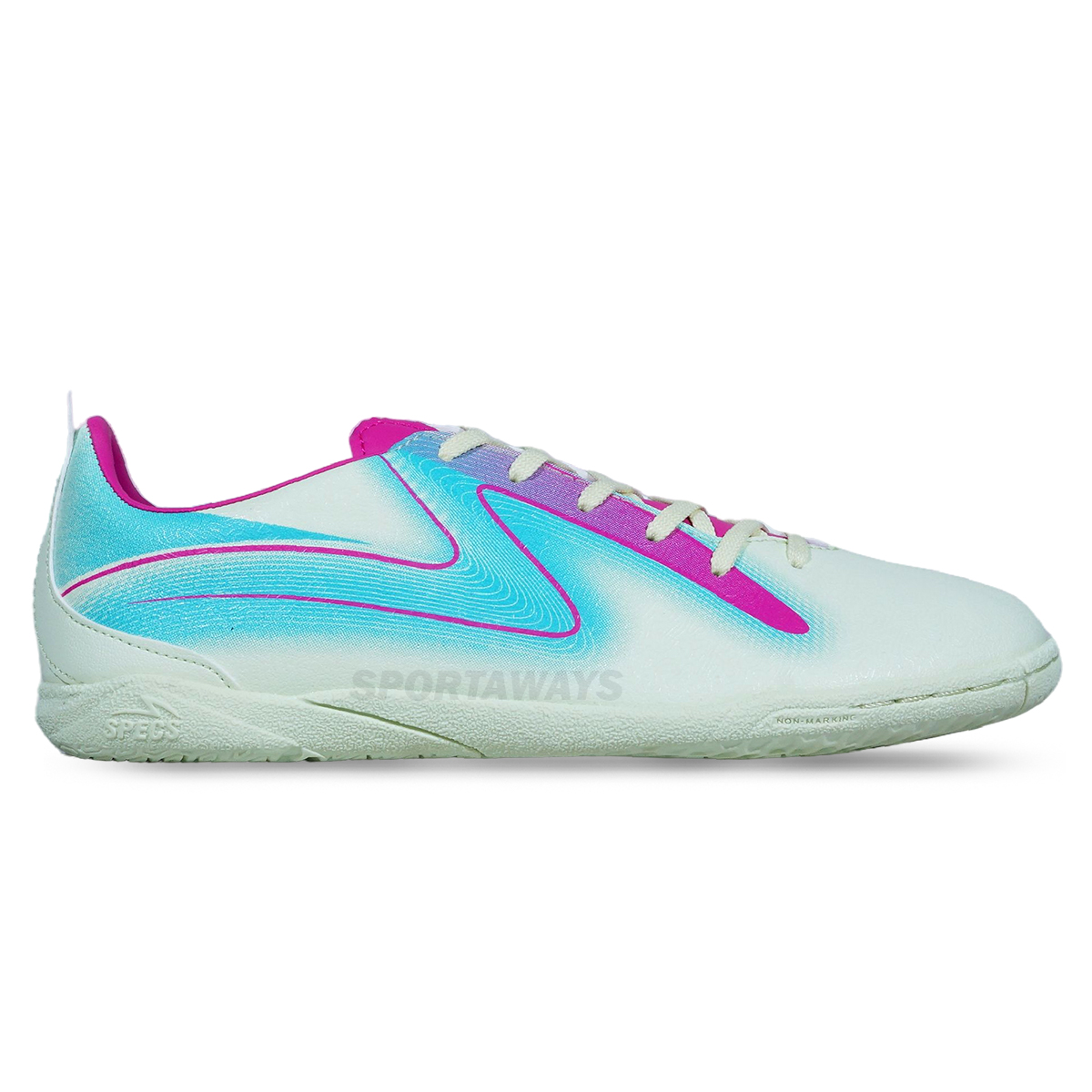 Sepatu Futsal Specs Xcells IN - Lime Cream/Magenta