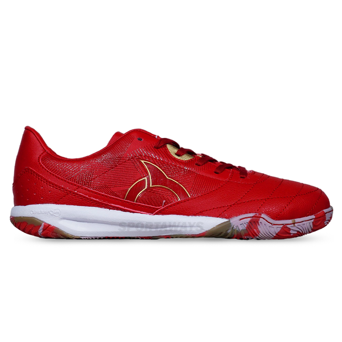 Sepatu Futsal Ortuseight Jogosala Crusher V2 - Ortred/Gold