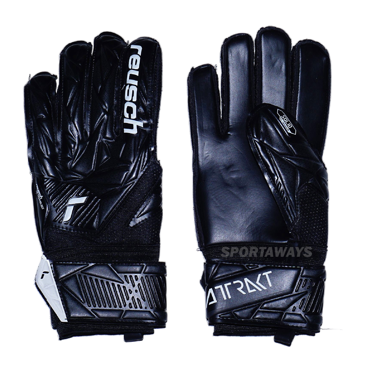 Reusch GK Gloves Attrakt Solid Finger Support 7700 - Black