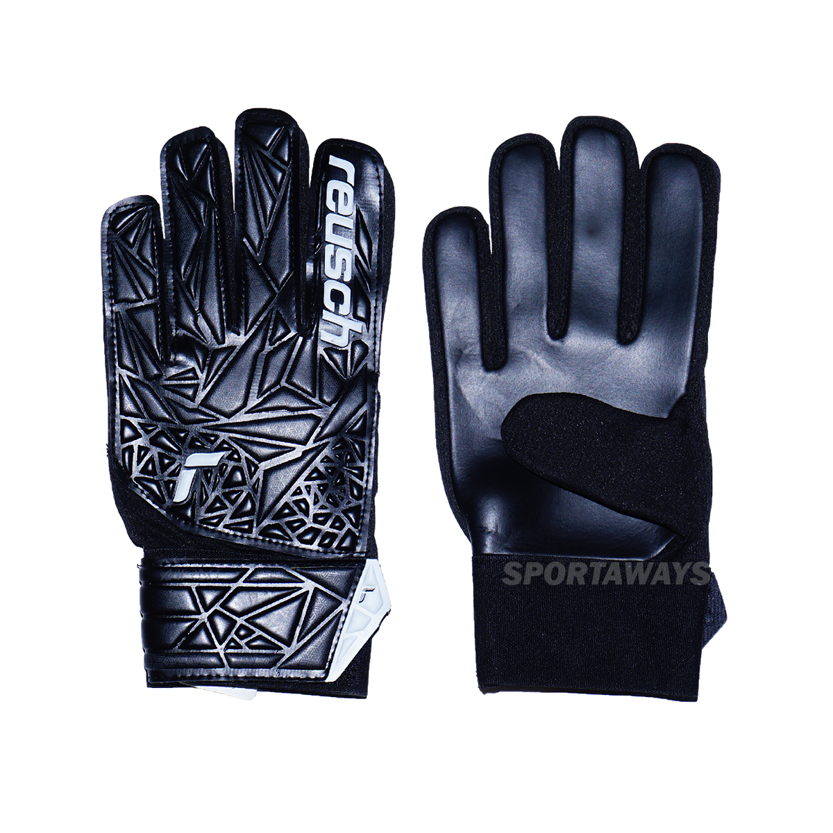 Sarung Tangan Reusch GK Gloves Attrakt Solid Junior 7700 - Black
