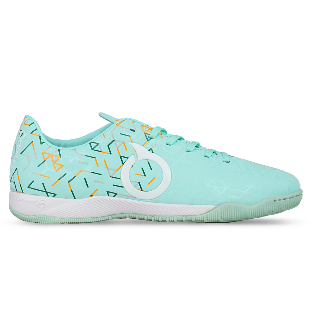 Sepatu Futsal Ortuseight Catalyst Weave IN - Aqua/White