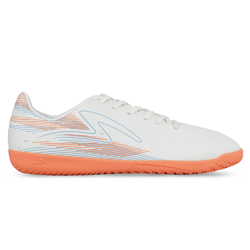 Sepatu Futsal Specs Aeroflyte IN - White/Fresh Salmon/Airy Blue