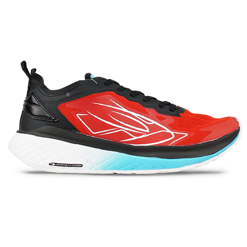 Sepatu Running 910 Geist Ekiden Glide - Hitam/Merah/Biru Md