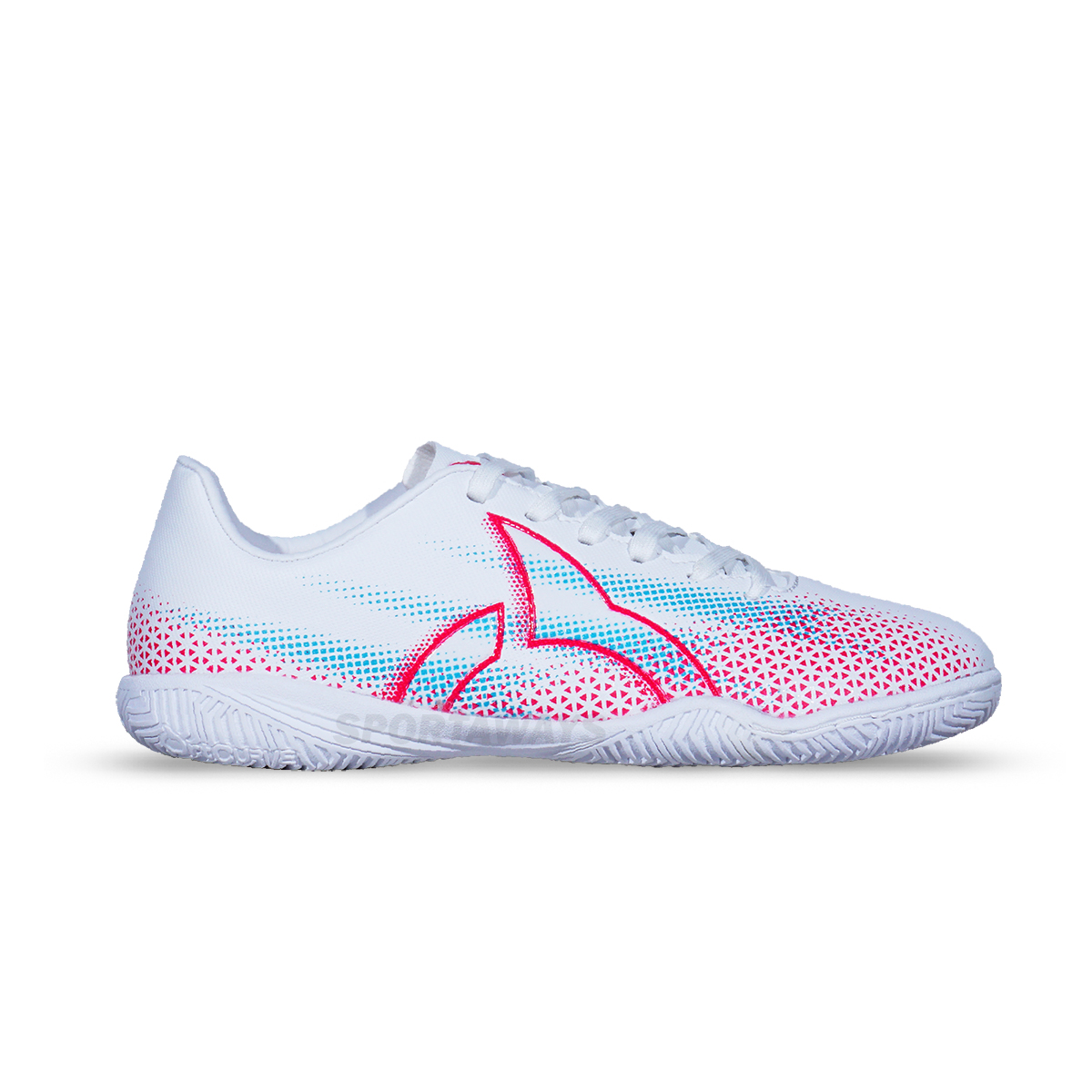 Sepatu Futsal Anak Ortuseight Sirius IN JR - White/Pink