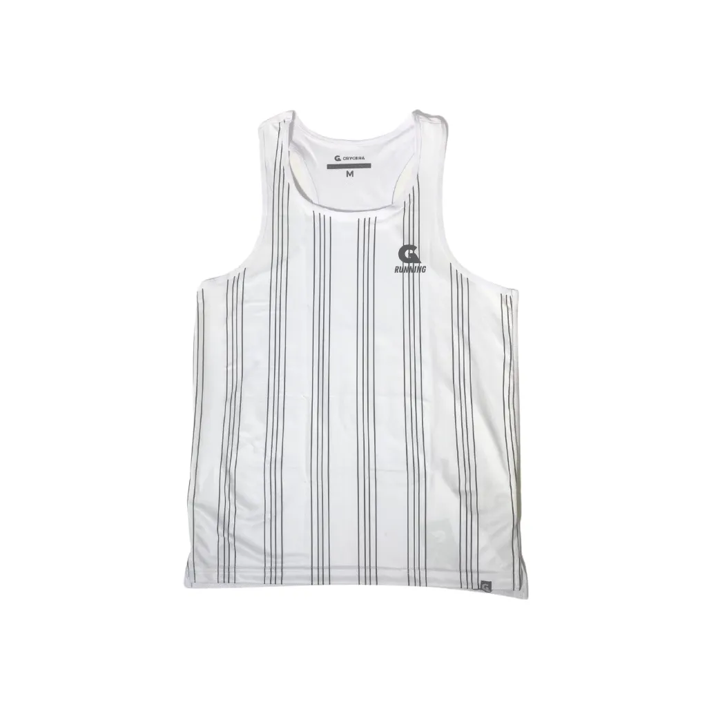 Jersey Grygera Tanktop Stripe - White