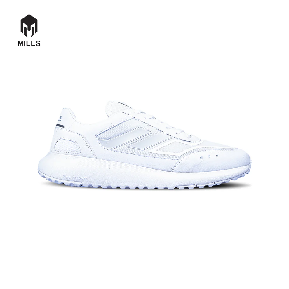 Sepatu Casual Mills Ultras Clasica Core - White/White