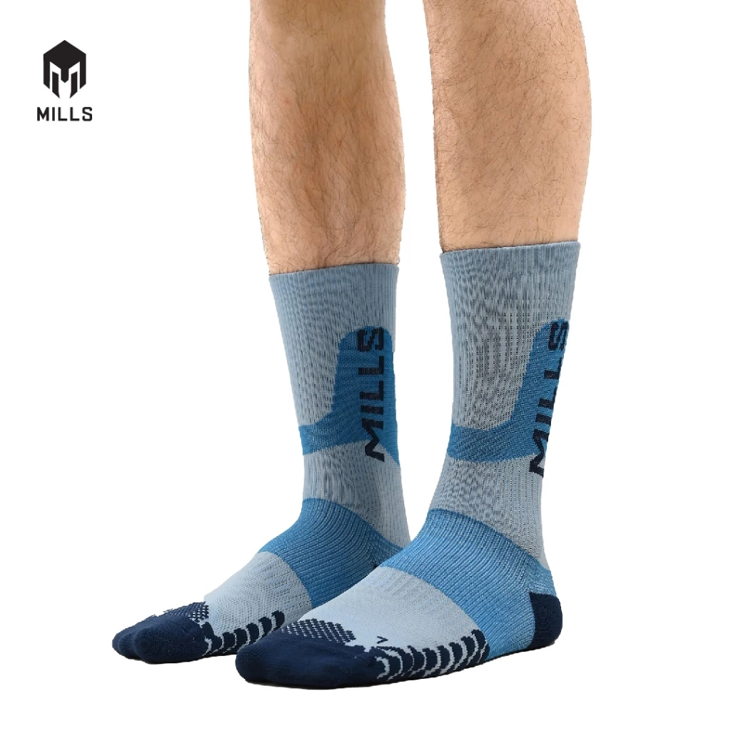 Kaos Kaki Mills Nebula Quarter Sock A1 4001 - Blue