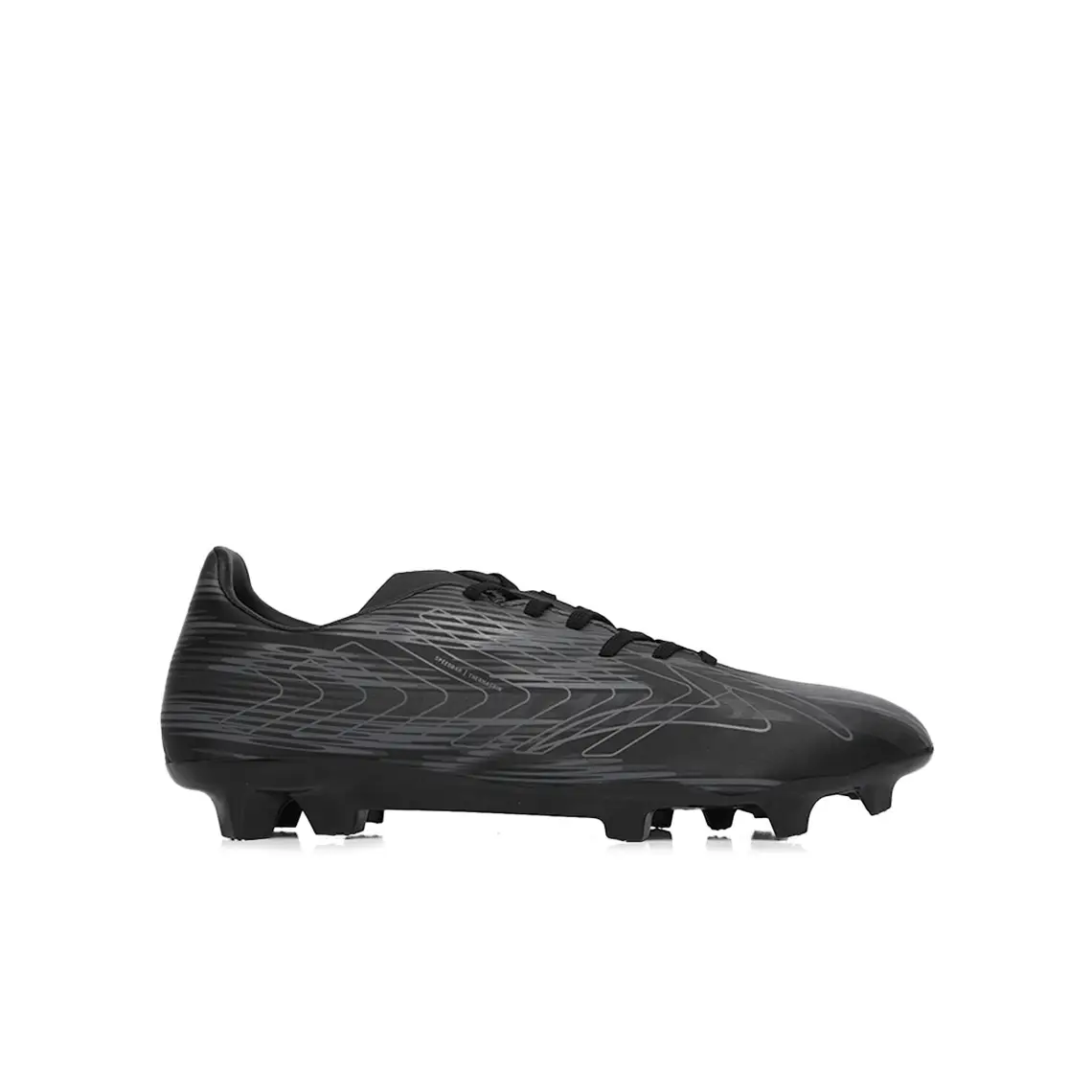 Sepatu Bola Specs Accelerator Lightspeed 4 Nitro Core FG - Black/Nine Iron/Copper